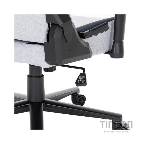 Крісло ігрове GamePro GC715LG Linen fabric Light grey (GC715LG)