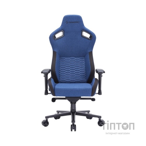 Крісло ігрове GamePro GC900DB Size XL Fabric Dark Blue (GC900DB)