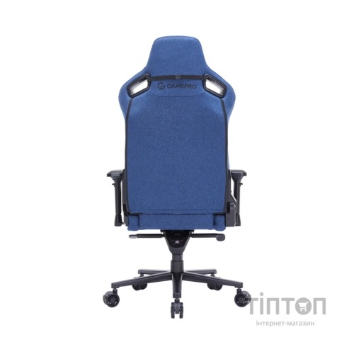 Крісло ігрове GamePro GC900DB Size XL Fabric Dark Blue (GC900DB)