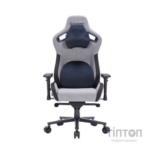 Крісло ігрове GamePro GC900DG Size XL Fabric Dark Grey (GC900DG)