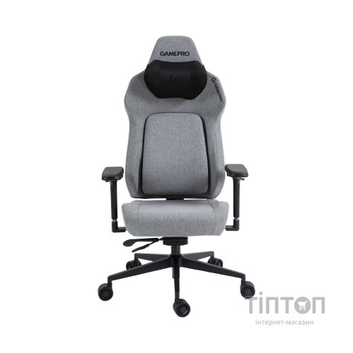 Крісло ігрове GamePro GC925G Fabric Gray (GC925G)