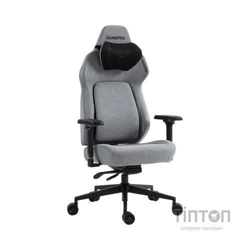 Крісло ігрове GamePro GC925G Fabric Gray (GC925G)