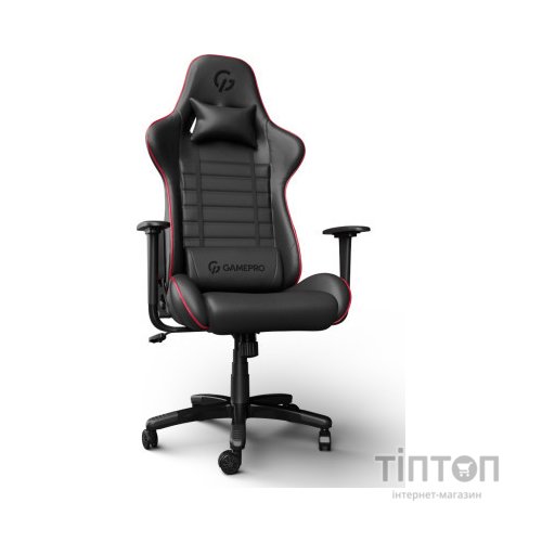 Крісло ігрове GamePro Rush Black/Red (GC-575-Black-Red)