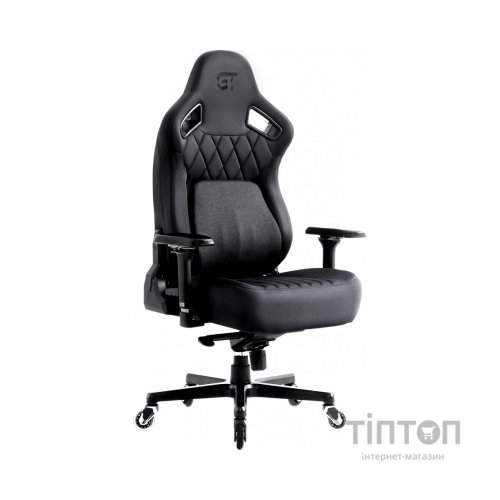 Крісло ігрове GT Racer X-0732 Black (X-0732 Fabric Black XL)