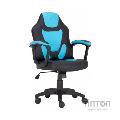Крісло ігрове GT Racer X-1414 Black/Light Blue