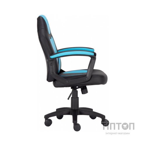 Крісло ігрове GT Racer X-1414 Black/Light Blue