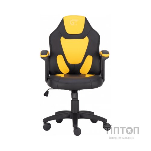 Крісло ігрове GT Racer X-1414 Black/Yellow