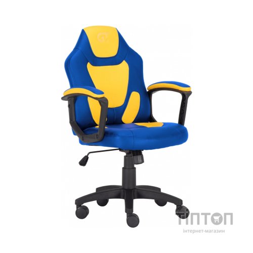 Крісло ігрове GT Racer X-1414 Blue/Yellow