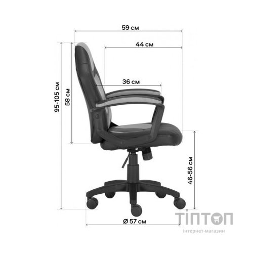 Крісло ігрове GT Racer X-1414 Gray/Black Suede (X-1414 Fabric Gray/Black Suede)