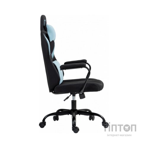 Крісло ігрове GT Racer X-2322 Black/Blue (X-2322 Fabric Black/Blue)