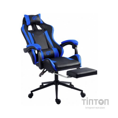 Крісло ігрове GT Racer X-2323 Black/Blue