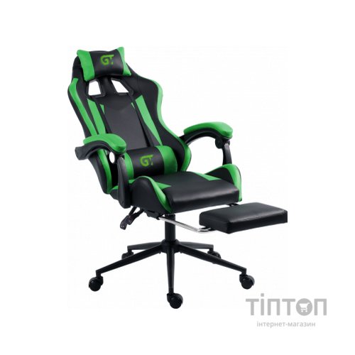Крісло ігрове GT Racer X-2323 Black/Green