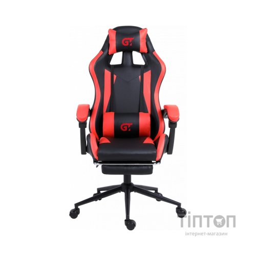 Крісло ігрове GT Racer X-2323 Black/Red