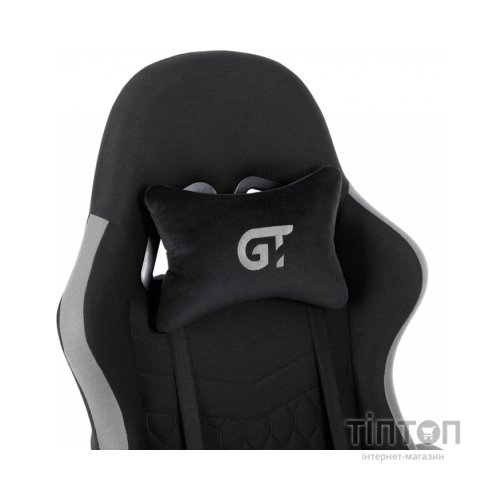 Крісло ігрове GT Racer X-2324 Black/Gray (X-2324 Fabric Black/Gray)