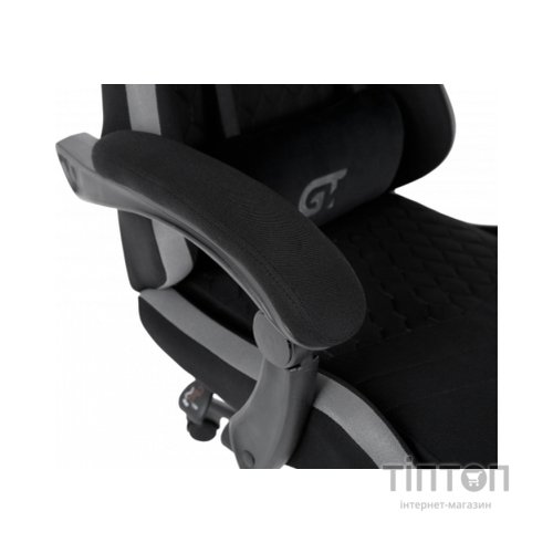 Крісло ігрове GT Racer X-2324 Black/Gray (X-2324 Fabric Black/Gray)