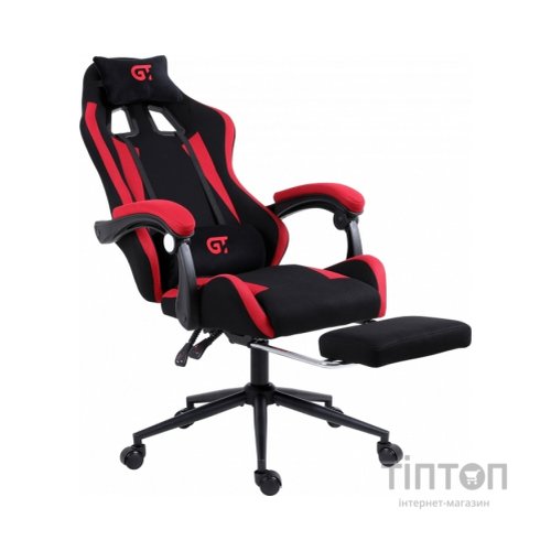 Крісло ігрове GT Racer X-2324 Black/Red (X-2324 Fabric Black/Red)