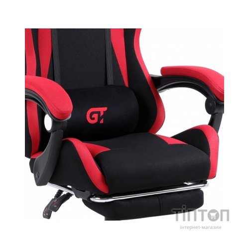 Крісло ігрове GT Racer X-2324 Black/Red (X-2324 Fabric Black/Red)