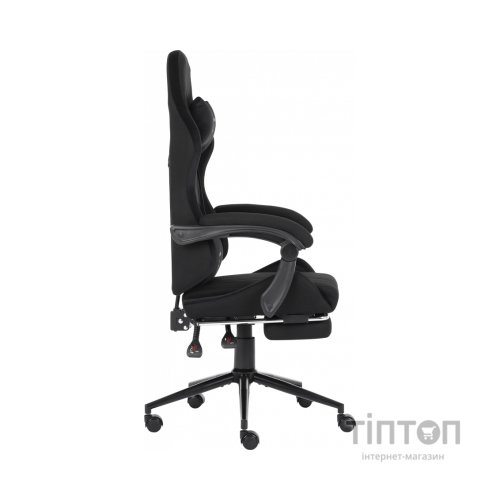 Крісло ігрове GT Racer X-2324 Black Suede (X-2324 Fabric Black Suede)