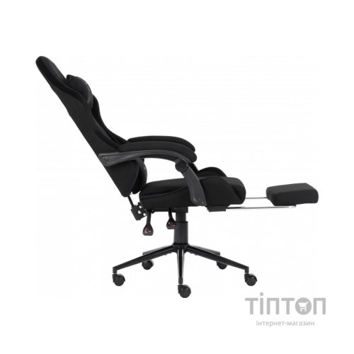 Крісло ігрове GT Racer X-2324 Black Suede (X-2324 Fabric Black Suede)