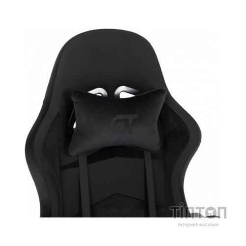 Крісло ігрове GT Racer X-2324 Black Suede (X-2324 Fabric Black Suede)