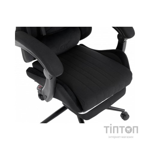 Крісло ігрове GT Racer X-2324 Black Suede (X-2324 Fabric Black Suede)