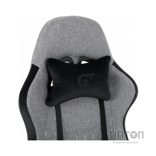 Крісло ігрове GT Racer X-2324 Gray/Black (X-2324 Fabric Gray/Black Suede)