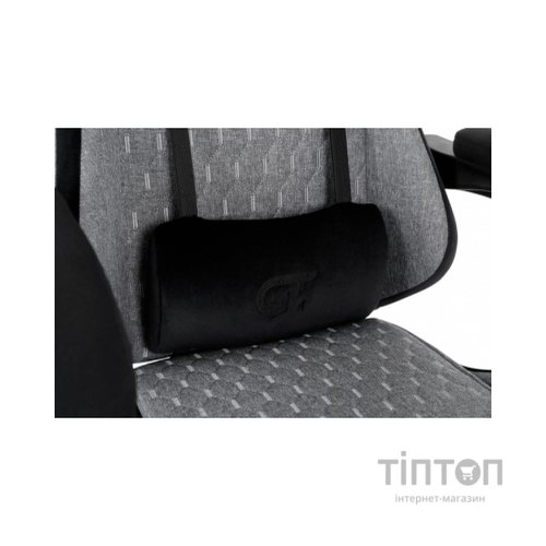 Крісло ігрове GT Racer X-2324 Gray/Black (X-2324 Fabric Gray/Black Suede)