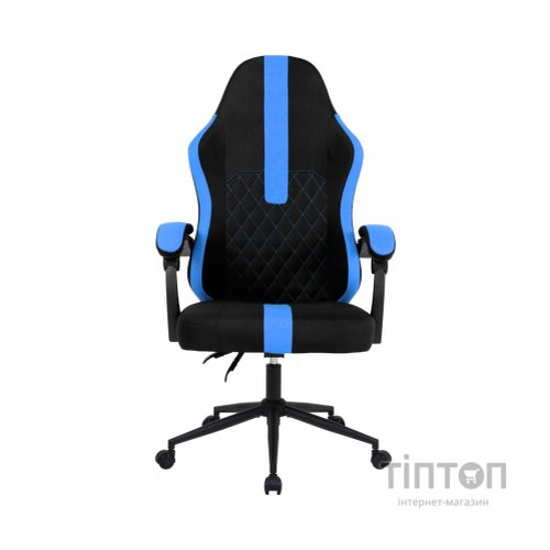 Крісло ігрове GT Racer X-2326 Black/Blue (X-2326 Fabric Black/Blue)