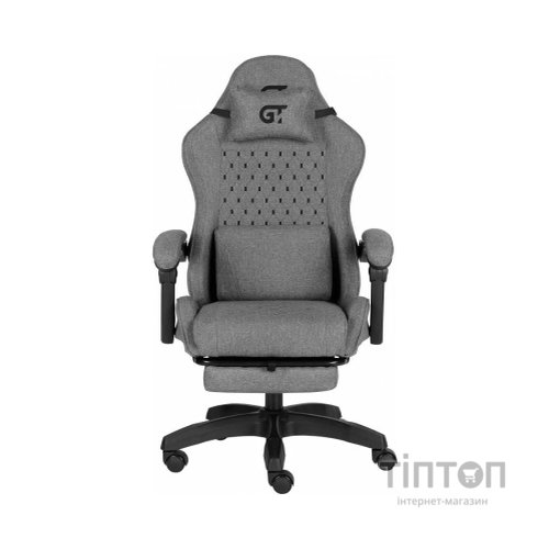 Крісло ігрове GT Racer X-2337 Gray (X-2337 Fabric Gray)