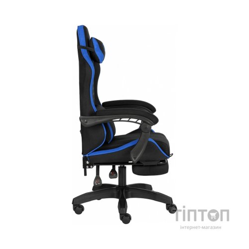Крісло ігрове GT Racer X-2339 Black/Blue (X-2339 Fabric Black/Blue)
