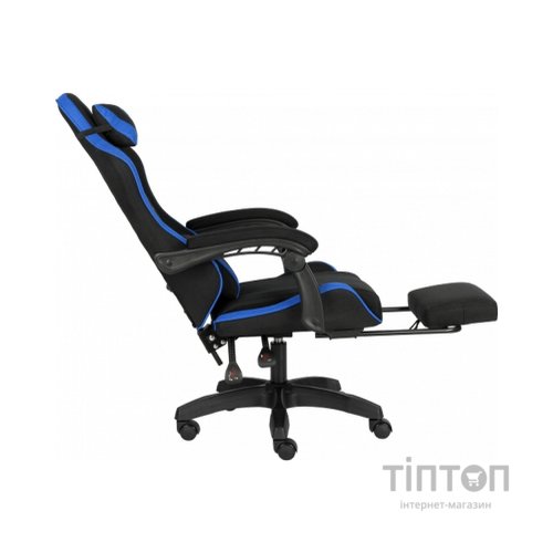 Крісло ігрове GT Racer X-2339 Black/Blue (X-2339 Fabric Black/Blue)
