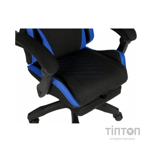 Крісло ігрове GT Racer X-2339 Black/Blue (X-2339 Fabric Black/Blue)