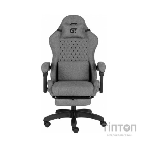 Крісло ігрове GT Racer X-2339 Black/Gray (X-2339 Fabric Black/Gray)