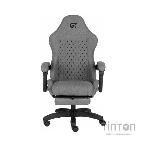 Крісло ігрове GT Racer X-2339 Black/Gray (X-2339 Fabric Black/Gray)