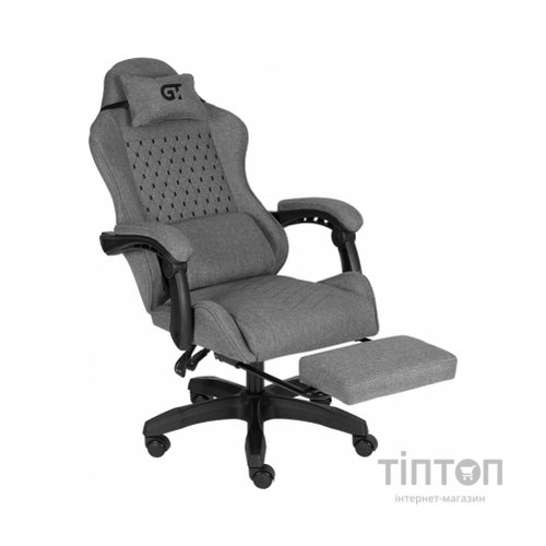 Крісло ігрове GT Racer X-2339 Black/Gray (X-2339 Fabric Black/Gray)