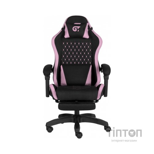 Крісло ігрове GT Racer X-2339 Black/Pink (X-2339 Fabric Black/Pink)