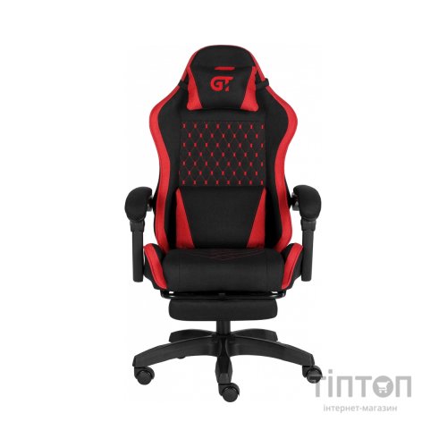 Крісло ігрове GT Racer X-2339 Black/Red (X-2339 Fabric Black/Red)