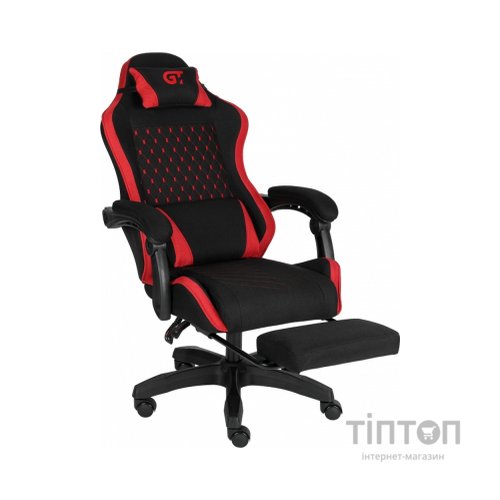 Крісло ігрове GT Racer X-2339 Black/Red (X-2339 Fabric Black/Red)