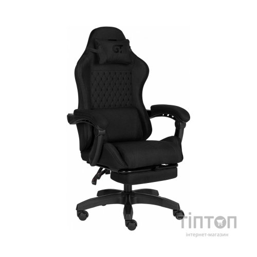Крісло ігрове GT Racer X-2339 Black (X-2339 Fabric Black)