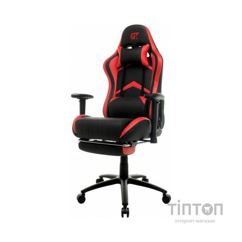 Крісло ігрове GT Racer X-2534-F Black/Red