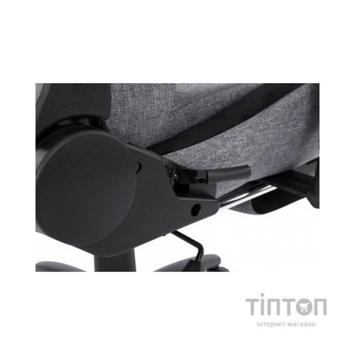 Крісло ігрове GT Racer X-2534-F Gray/Black Suede (X-2534-F Fabric Gray/Black Suede)