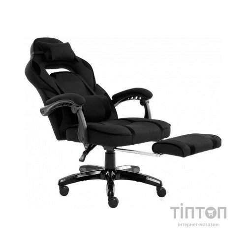 Крісло ігрове GT Racer X-2749-1 Black (X-2749-1 Fabric Black Suede)