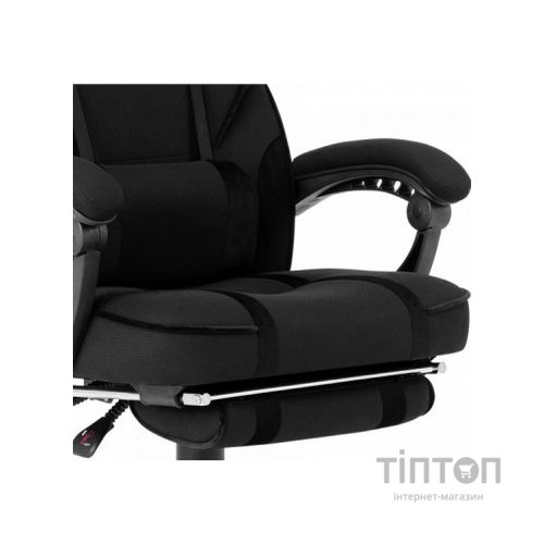 Крісло ігрове GT Racer X-2749-1 Black (X-2749-1 Fabric Black Suede)