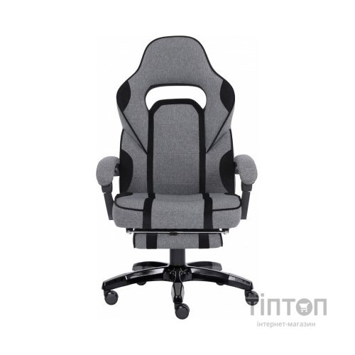 Крісло ігрове GT Racer X-2749-1 Gray/Black Suede (X-2749-1 Fabric Gray/Black Suede)