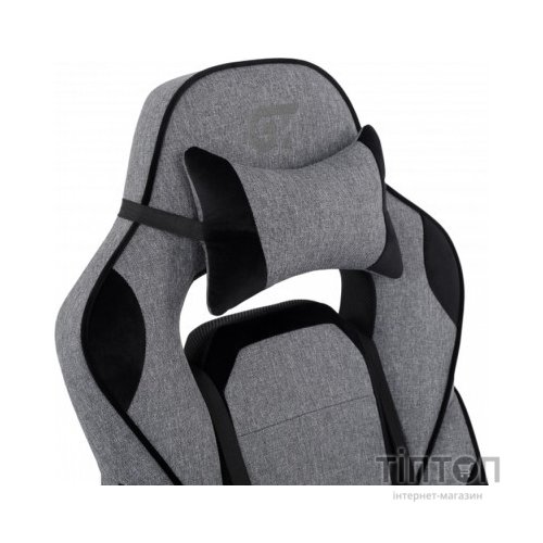 Крісло ігрове GT Racer X-2749-1 Gray/Black Suede (X-2749-1 Fabric Gray/Black Suede)