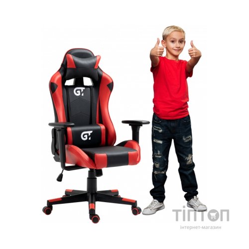 Крісло ігрове GT Racer X-5934-B Black/Red (X-5934-B Kids Black/Red)