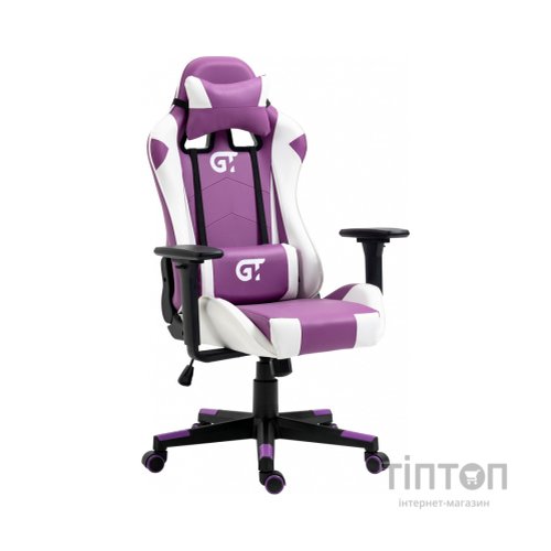 Крісло ігрове GT Racer X-5934-B White/Violet (X-5934-B Kids White/Violet)