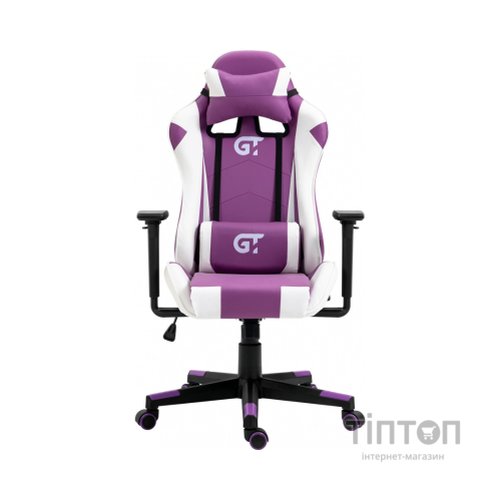 Крісло ігрове GT Racer X-5934-B White/Violet (X-5934-B Kids White/Violet)