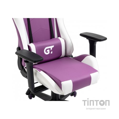 Крісло ігрове GT Racer X-5934-B White/Violet (X-5934-B Kids White/Violet)