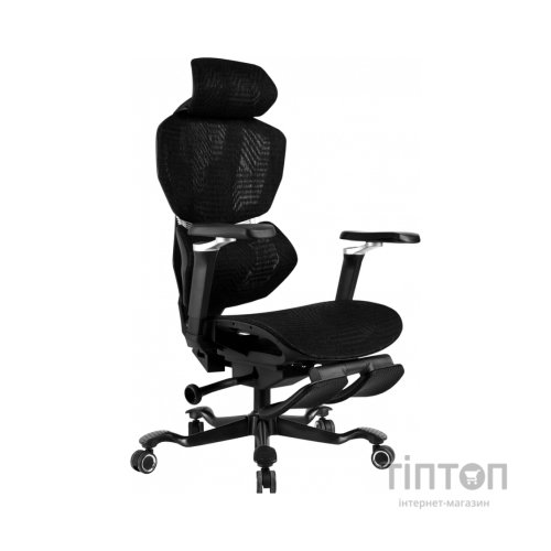 Крісло ігрове GT Racer X-7001 Black (X-7001 Black/Black)